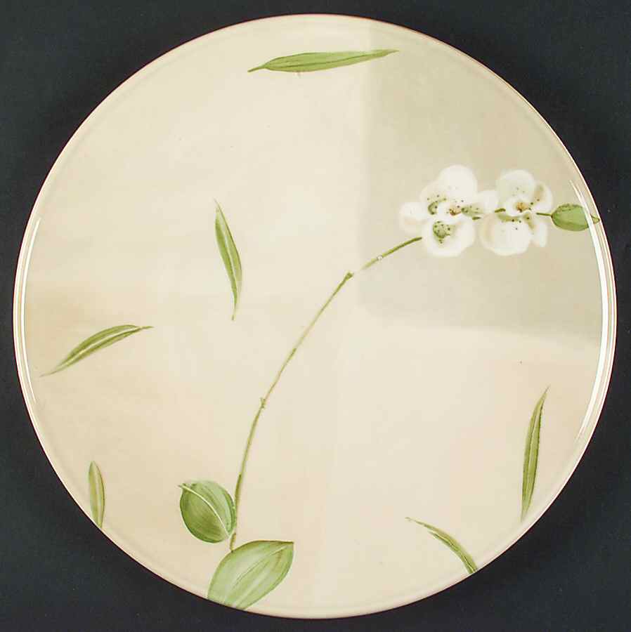 Orchid 12" Chop Plate (Round Platter) by Crate & Barrel-1