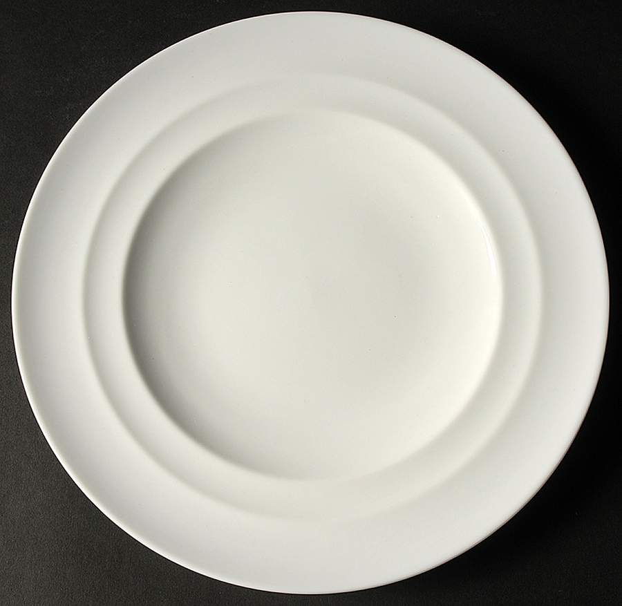 Century Dinner Plate by Crate & Barrel-1
