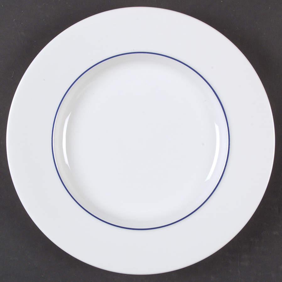 Epoch Blue Line Salad Plate by Crate & Barrel-1