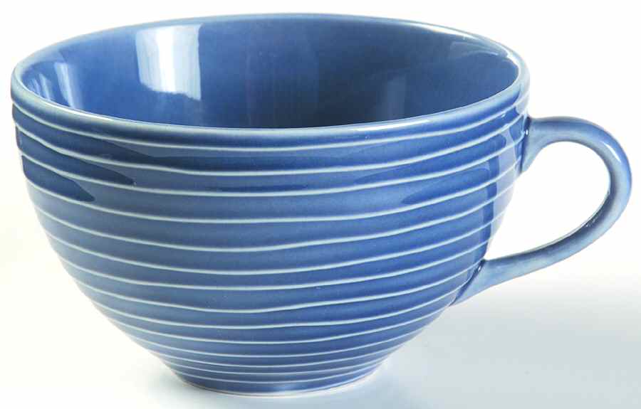 Studio Blue Flat Cup by Crate & Barrel-1