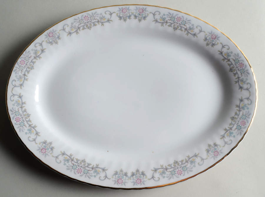 CX287 14" Oval Serving Platter by China (Made in China)-1