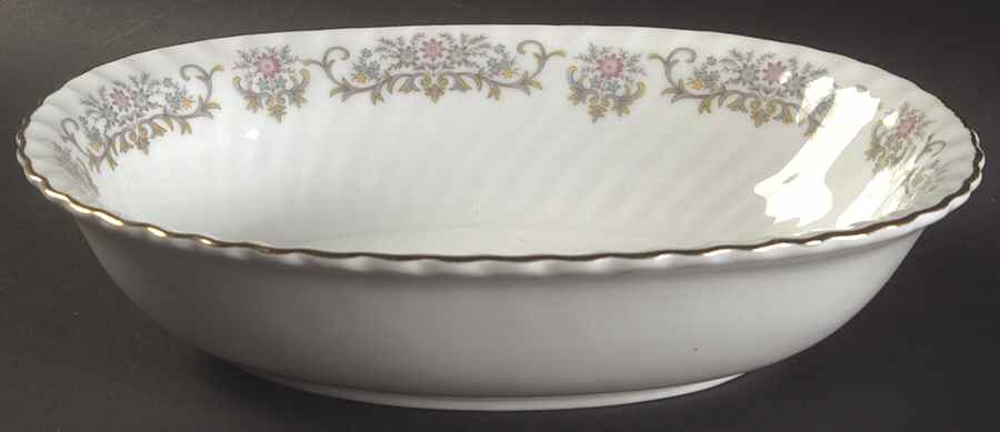 CX287 9" Oval Vegetable Bowl by China (Made in China)-1