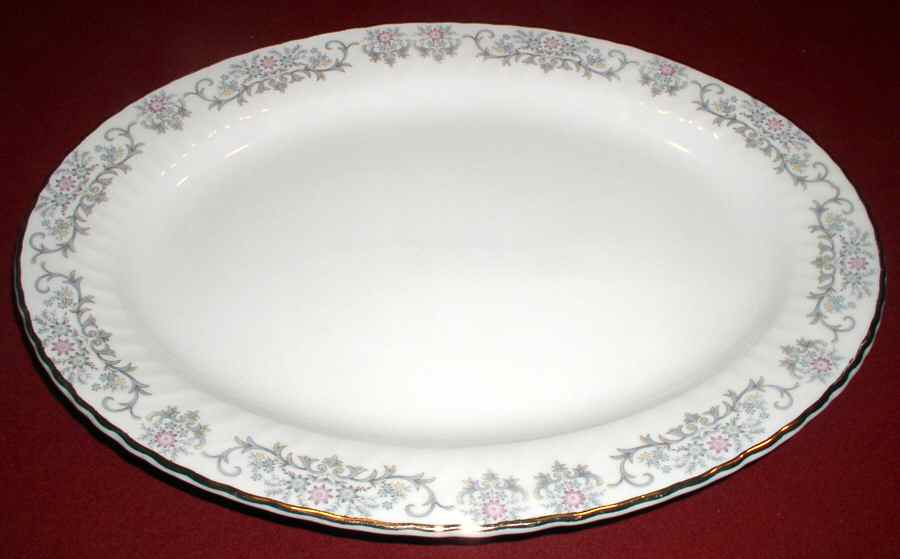 CX287 12" Oval Serving Platter by China (Made in China)-1