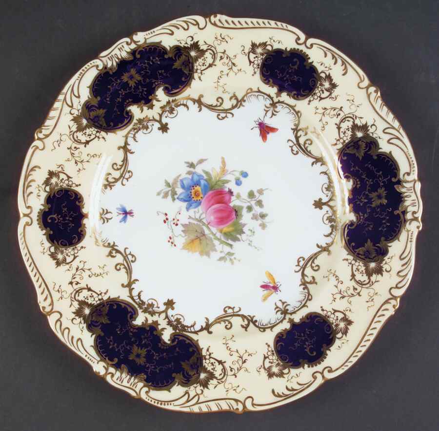 Old Coalport Dinner Plate by Coalport-1