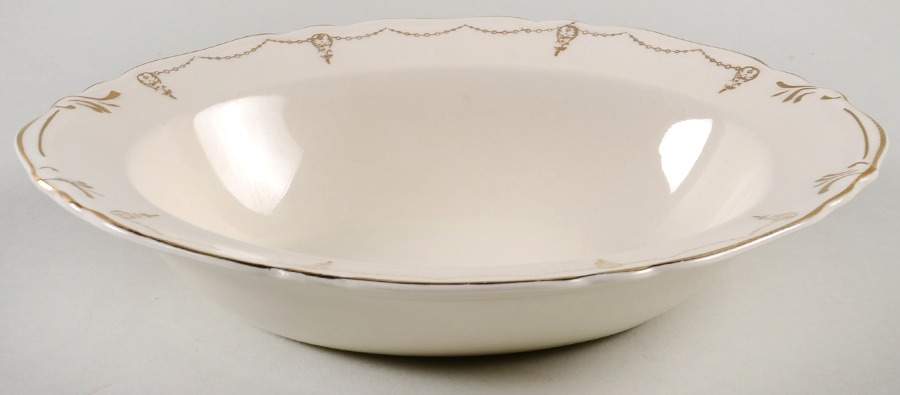CRP146 8" Oval Vegetable Bowl by Crown Potteries-1