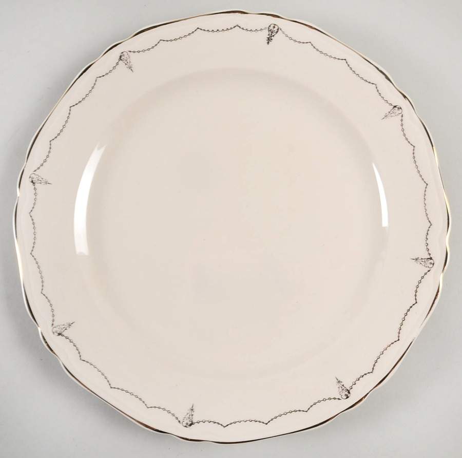 CRP146 Dinner Plate by Crown Potteries-1