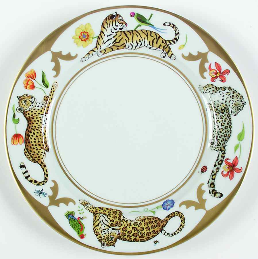 Cats Dinner Plate by Lynn Chase-1