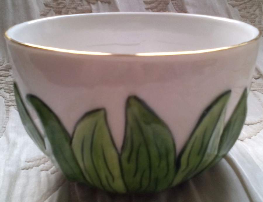 Cats Dip Bowl for Chip & Dip Set by Lynn Chase-1