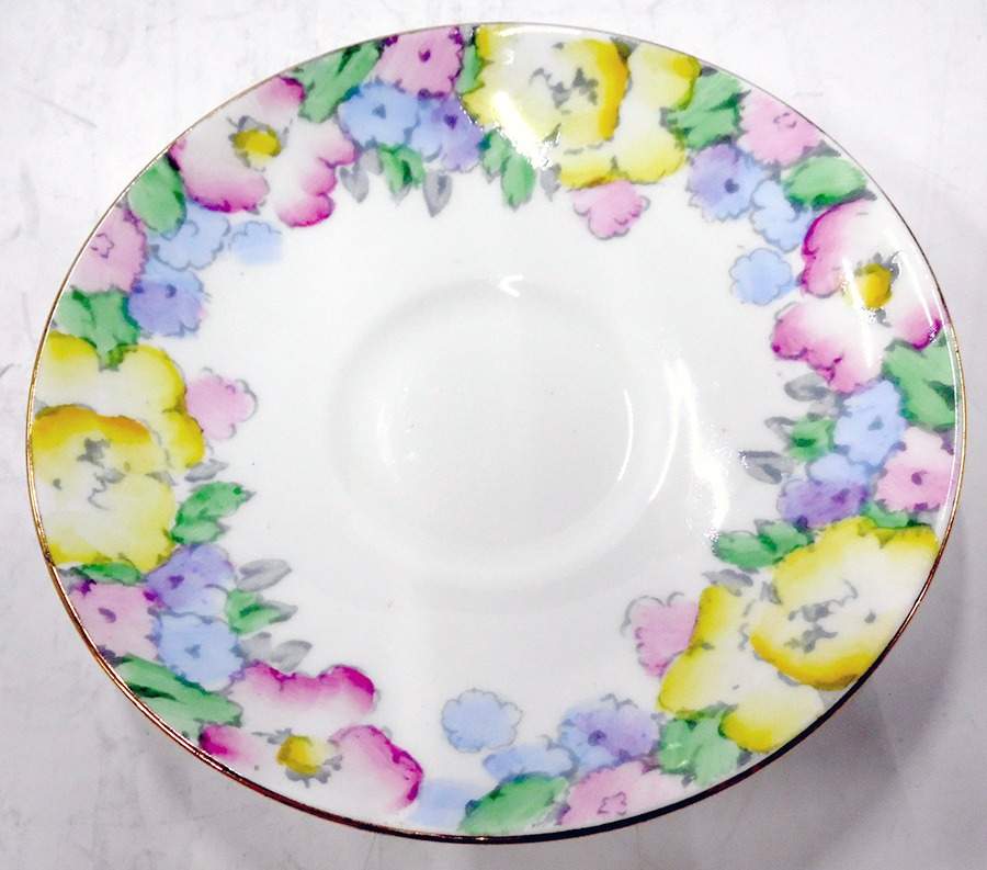 F14410 Saucer by Crown Staffordshire-1