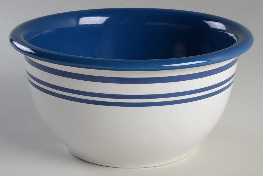Classic Cafe Blue (Corelle) 9" Mixing Bowl by Corning Corelle-1