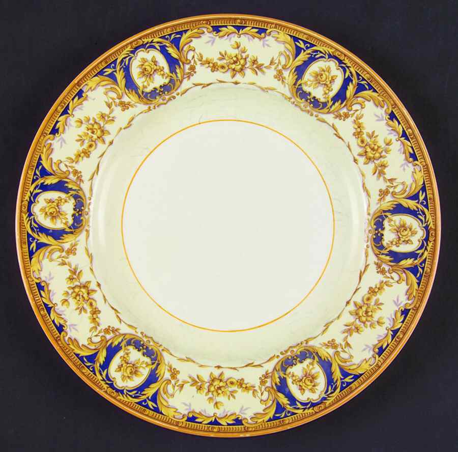 Danube Dinner Plate by Crown Ducal-1