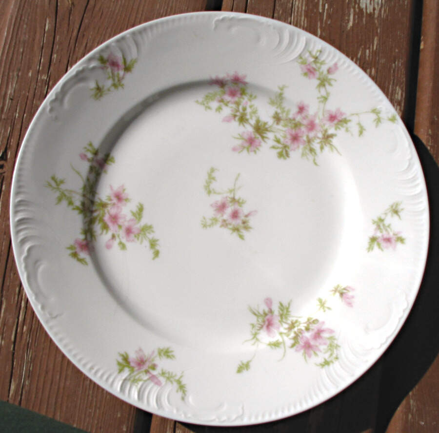 Schleiger 1293-7 Dinner Plate by Charles Field Haviland-1