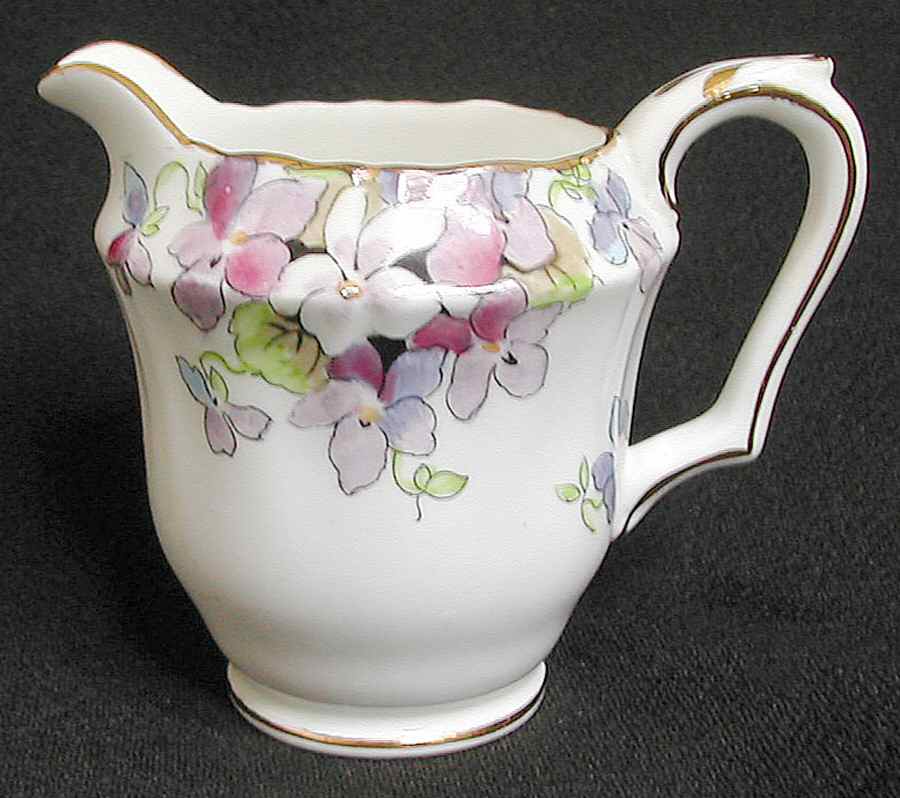 F15972 Creamer by Crown Staffordshire-1