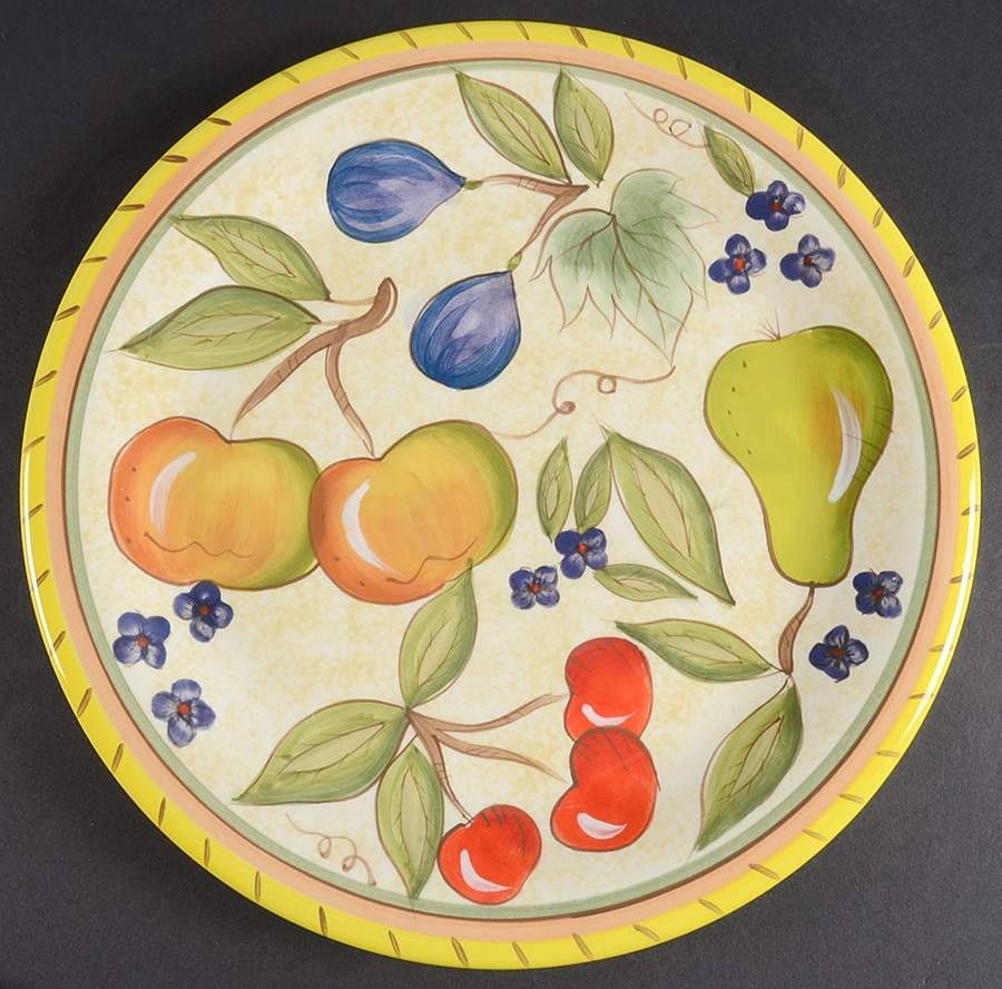 Tossed Fruit Dinner Plate by Certified International-1