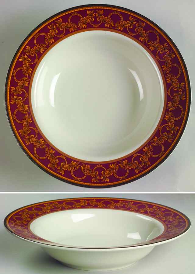 Ancient Kingdom Rim Soup Bowl by Certified International-1