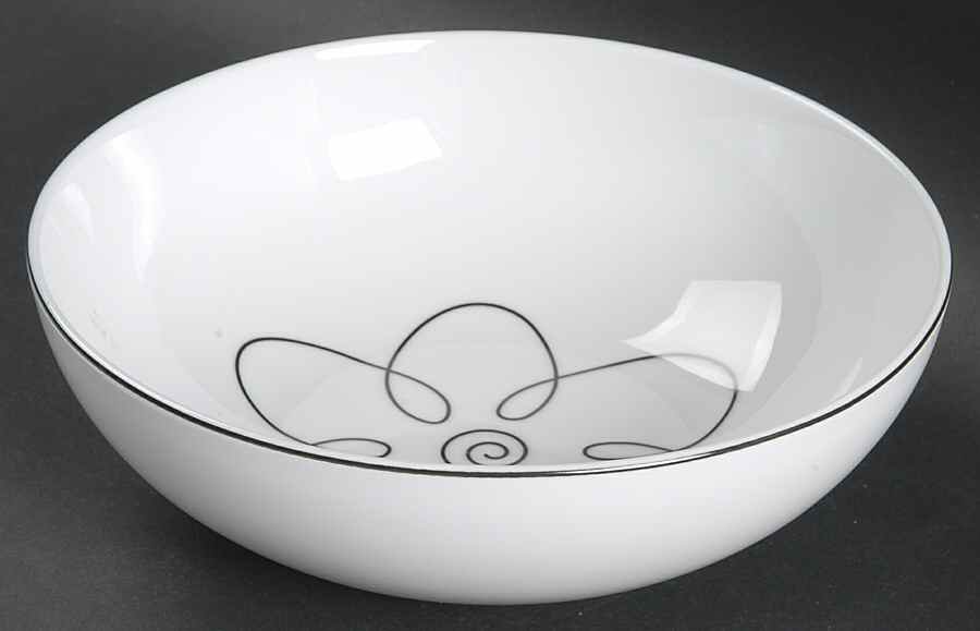Daisy Doodle Coupe Soup Bowl by Crate & Barrel-1