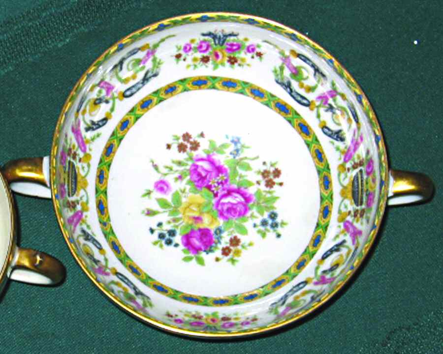 CHF1148 Flat Cream Soup Bowl by Charles Field Haviland-1