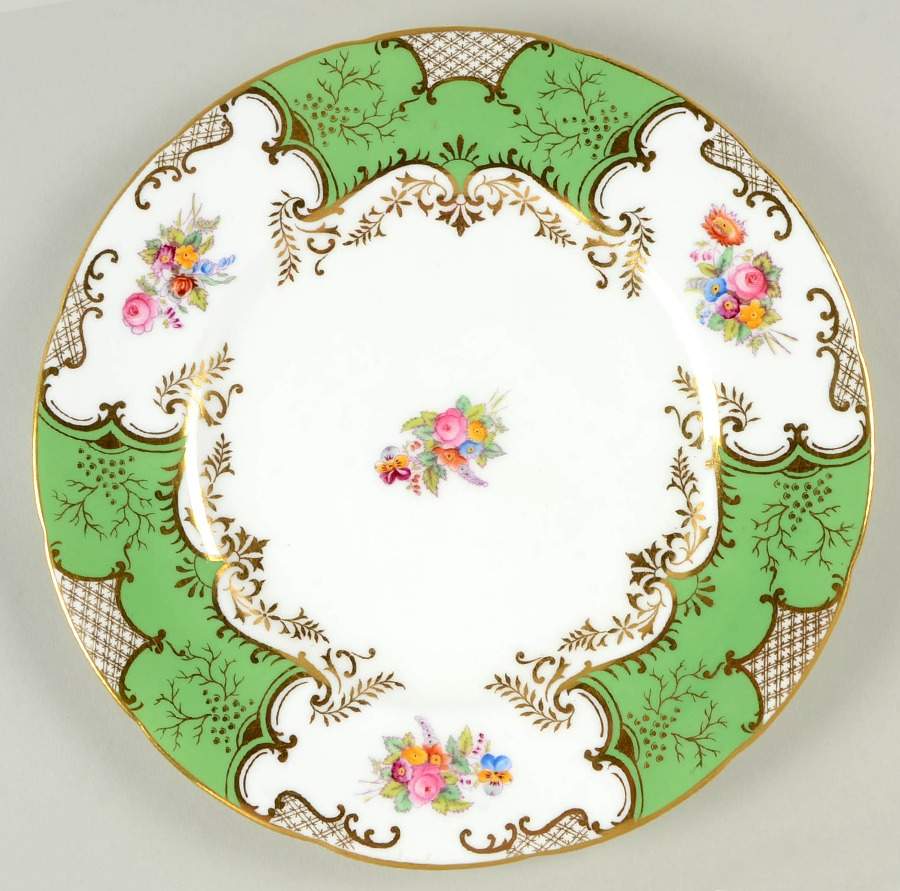 6902 (Apple Green) Dinner Plate by Coalport-1