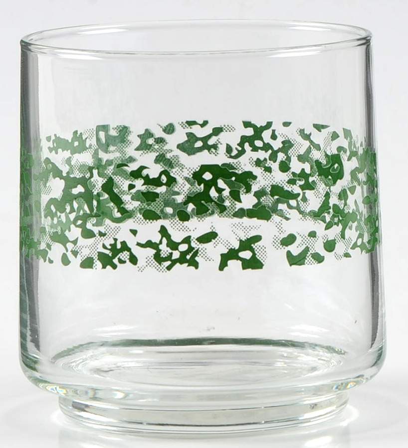 Sponge Christmas Tree 10 Oz Glassware Juice by Corning Corelle-1