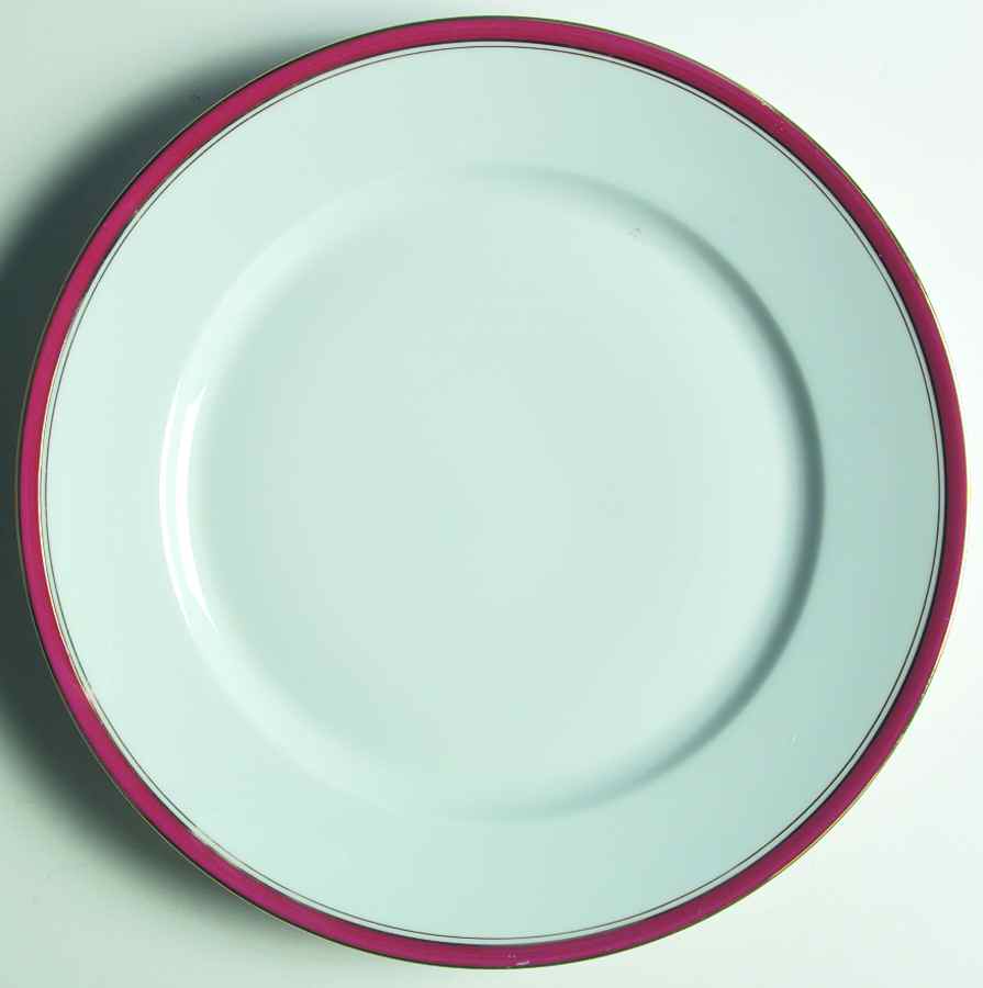 Ambassade Fushia Dinner Plate by Charles Field Haviland-1