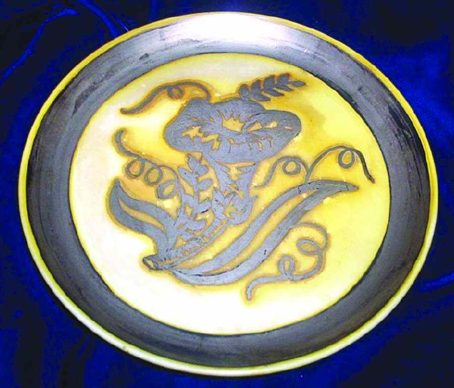 CXK2 Salad Plate by Cockeroft-1