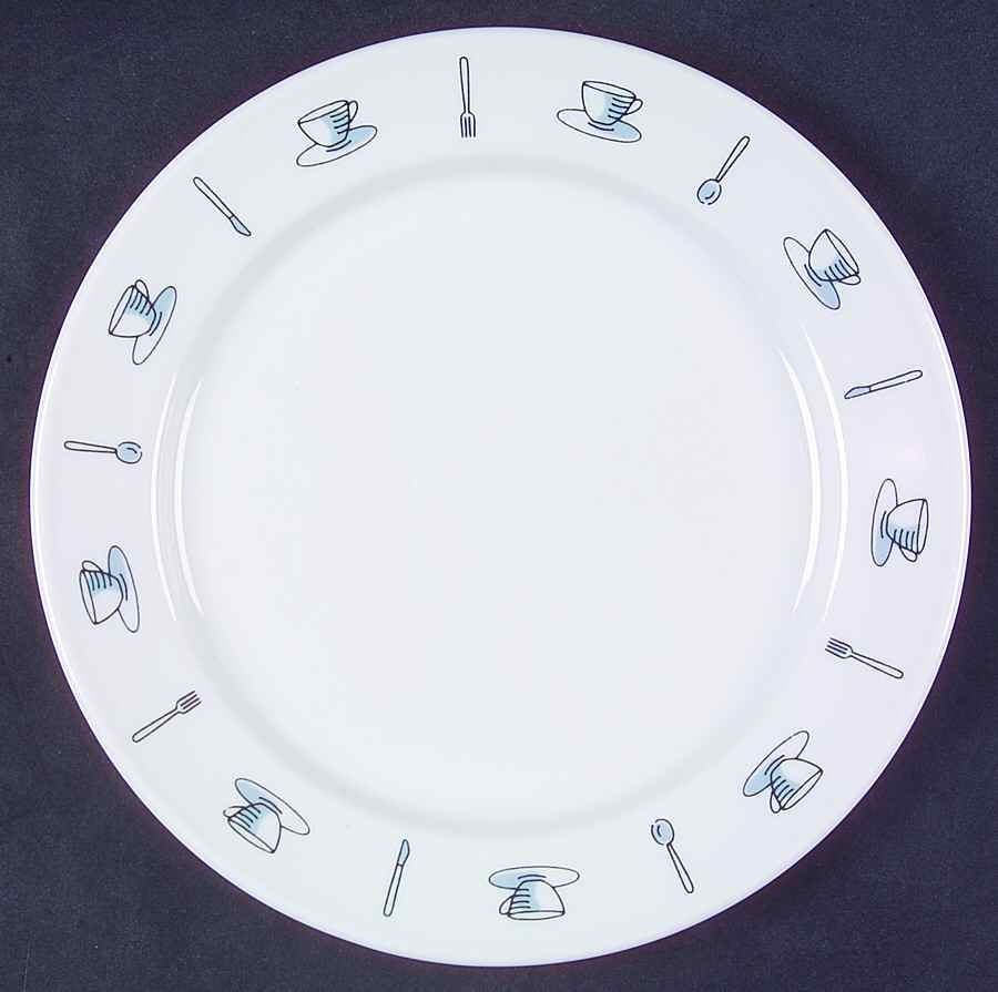 Coffee Shop Salad Plate by Crate & Barrel-1