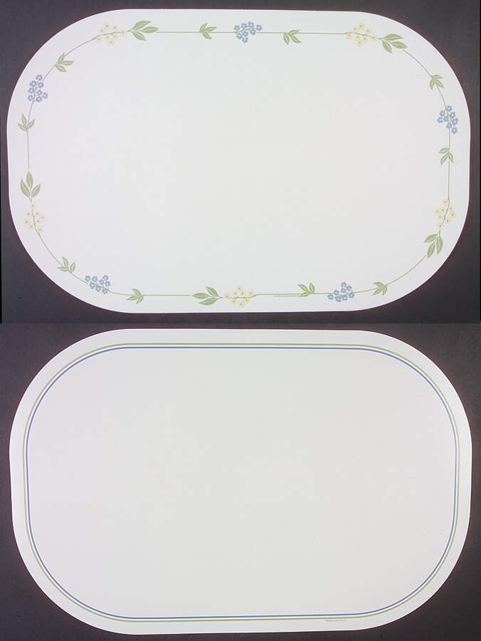 Secret Garden (Corelle) Reversible Plastic Foam Place Mat by Corning Corelle-1