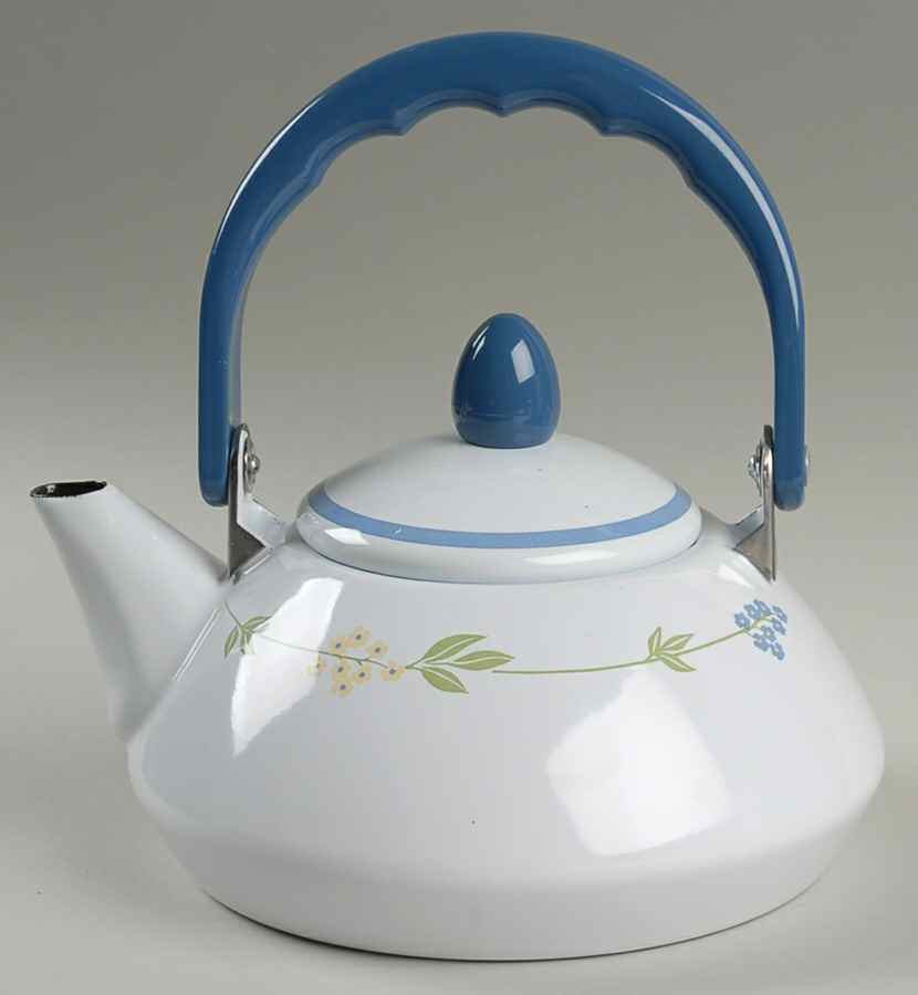 Secret Garden (Corelle) Individual Metal Kettle & Lid by Corning Corelle-1