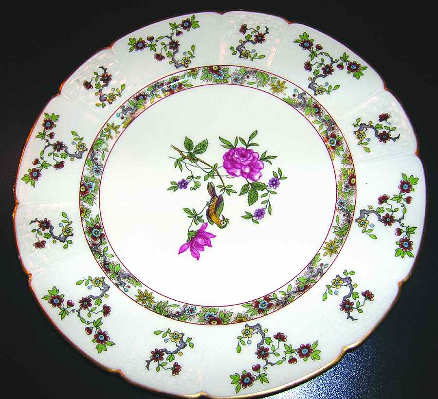 CHF1236 Dinner Plate by Charles Field Haviland-1