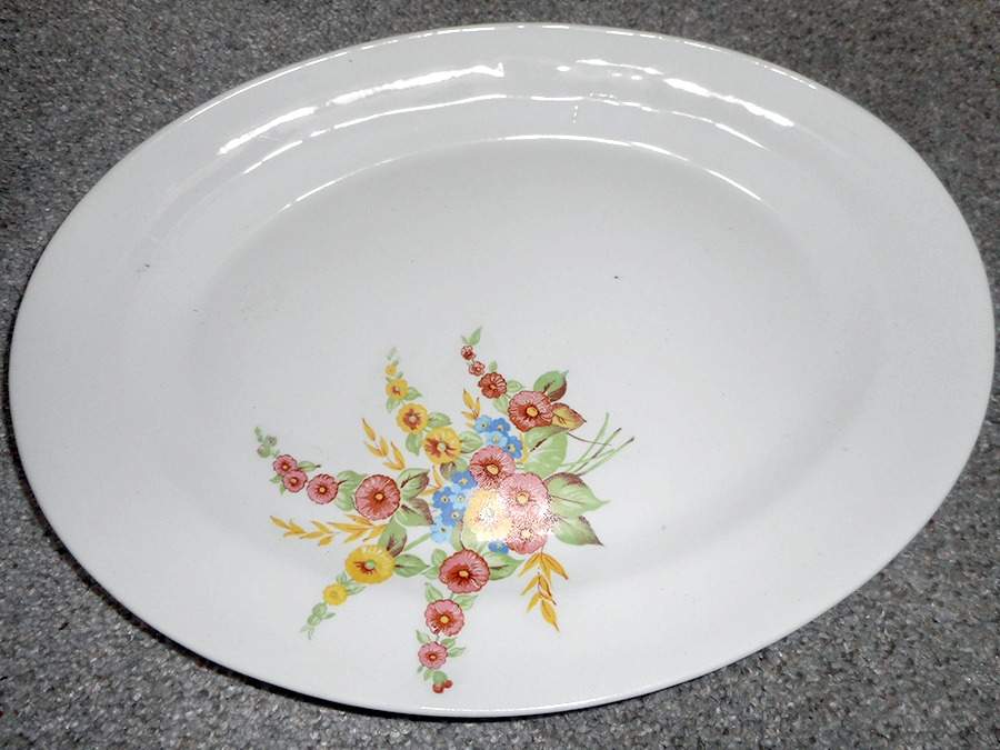 COI147 13" Oval Serving Platter by Cronin-1