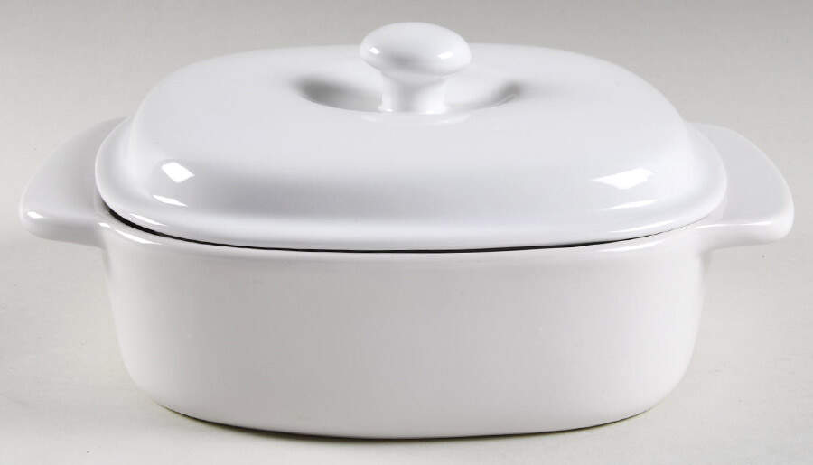 CBW1 2 Quart Square Casserole with Ceramic Lid by Chantal-1