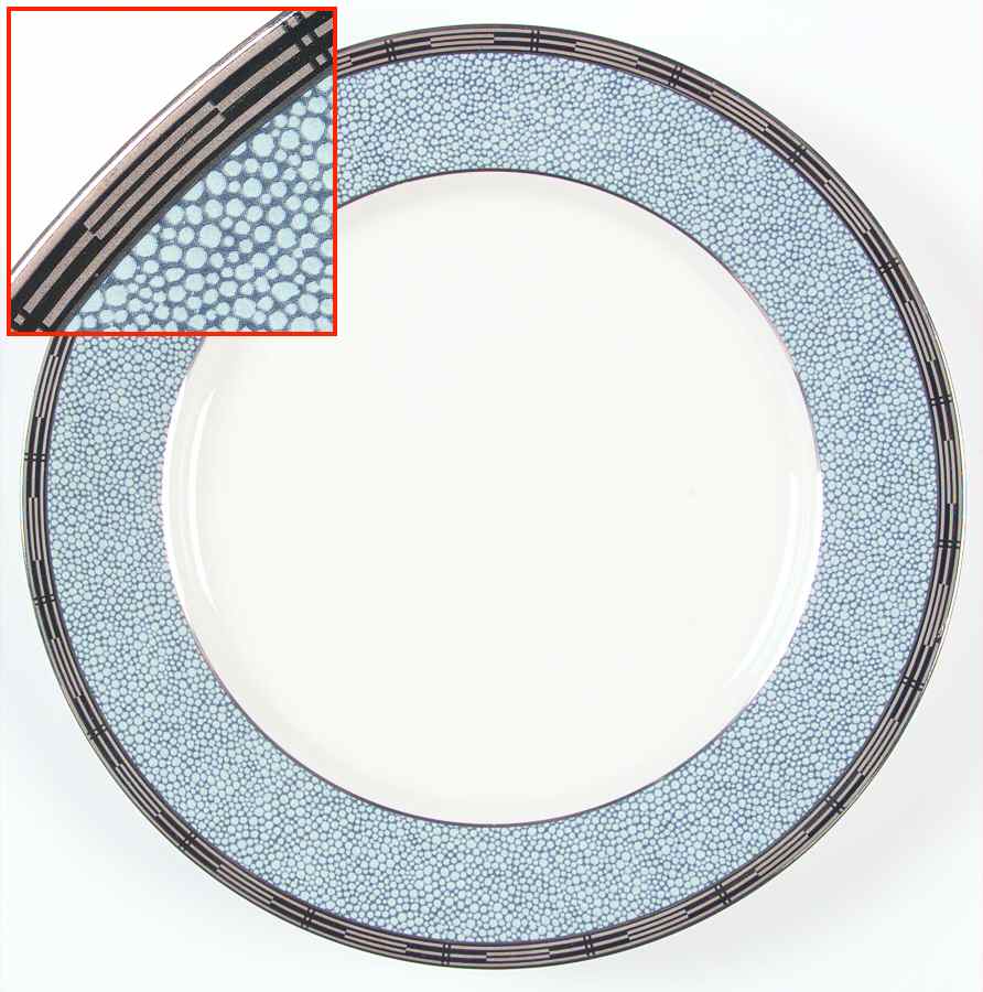 Bridgeton Blue Dinner Plate by Charter Club | Replacements, Ltd.