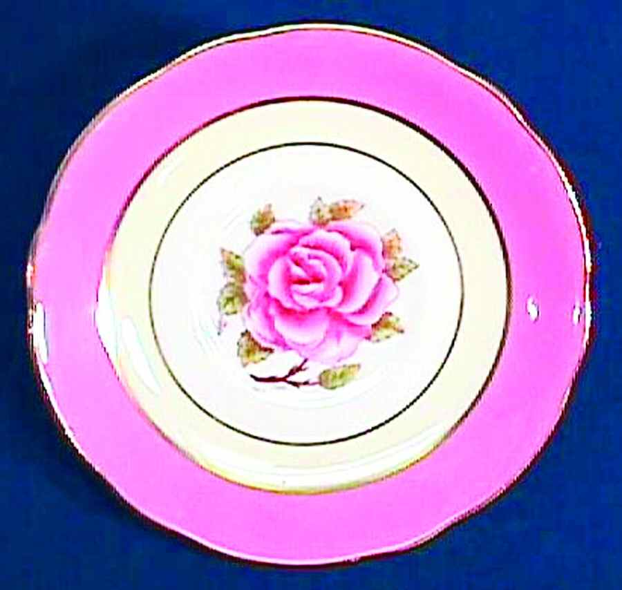 Romance Pink Saucer by Coalport-1