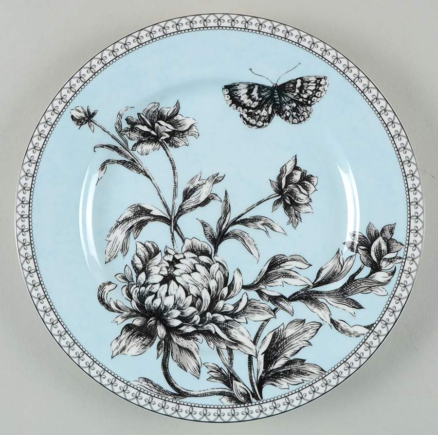 Tuilleries (Blue) Salad Plate by Charter Club-1