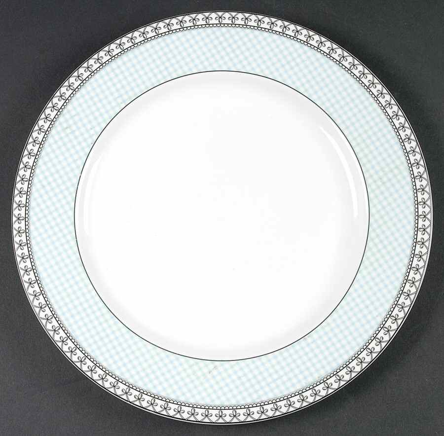 Tuilleries (Blue) Dinner Plate by Charter Club-1