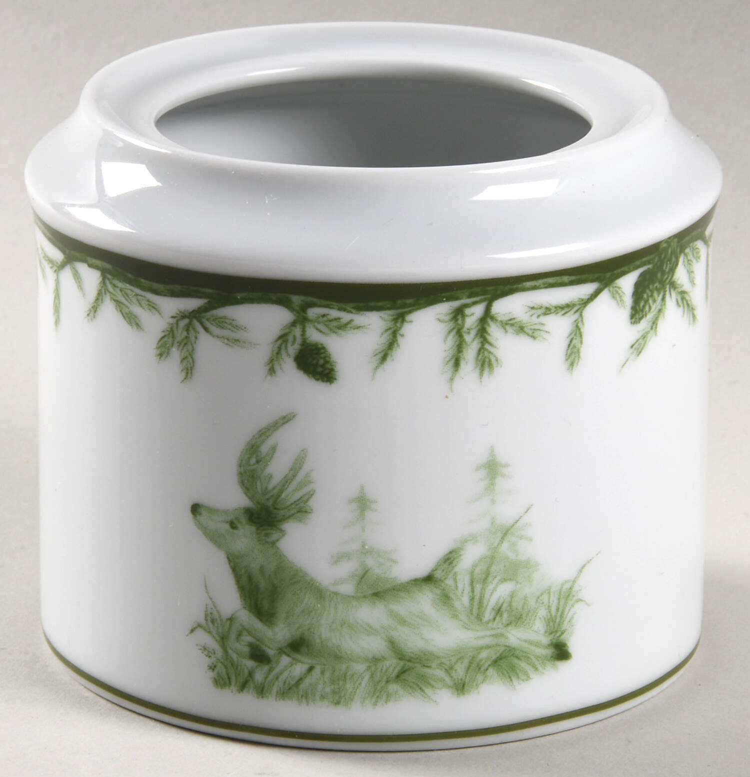 Forest Sugar Bowl No Lid by C E Corey-1