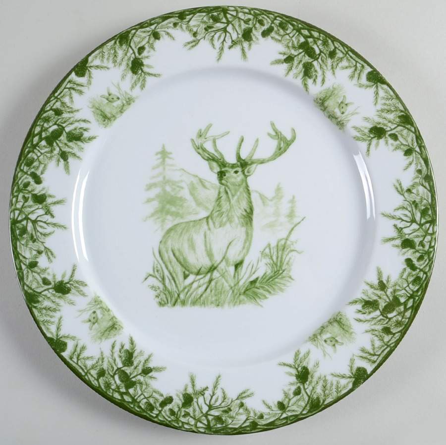 Forest Service Plate (Charger) by C E Corey-1