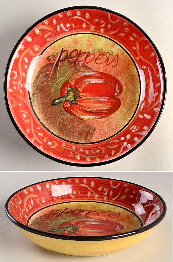 CIC43 9" Individual Pasta Bowl by Certified International-1