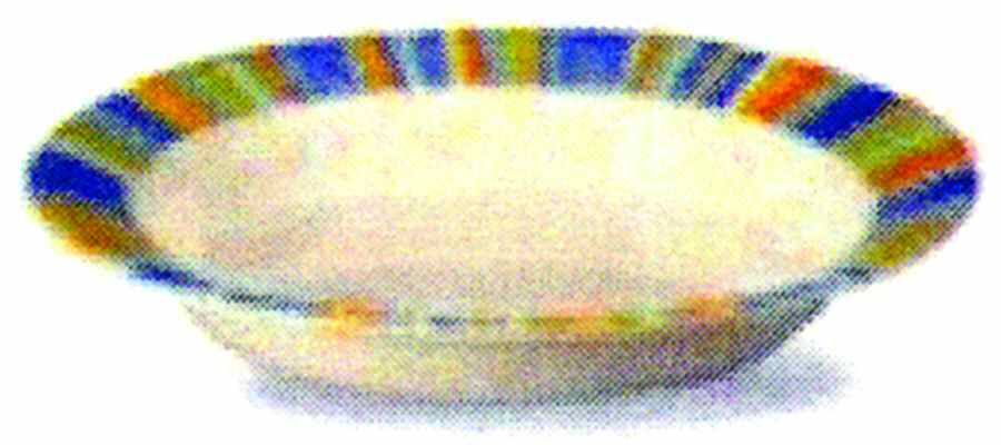 Fiore Blue Soup/Cereal Bowl by Corning Corelle-1