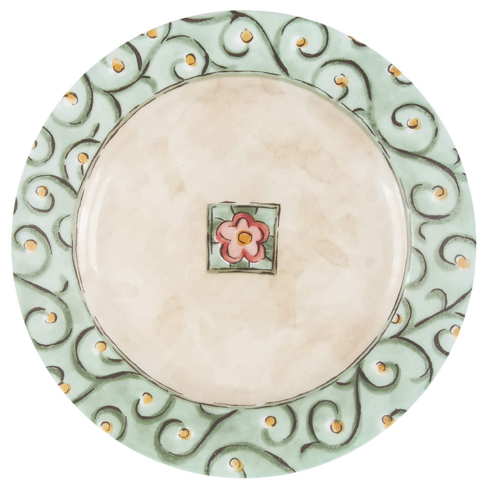 Watercolors Luncheon Plate by Corning Corelle-1