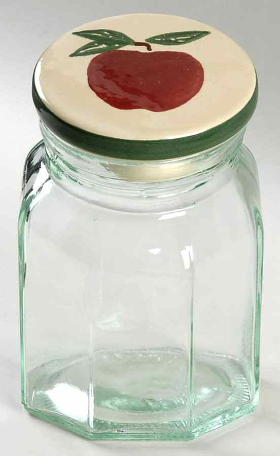 Apple & Ivy Small Glassware Canister by Crock Shop-1