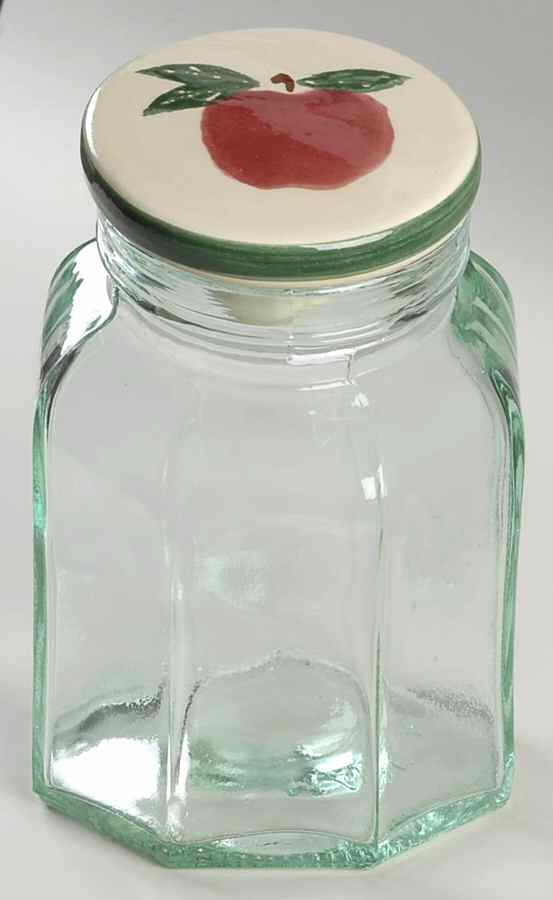 Apple & Ivy Medium Glassware Canister by Crock Shop-1
