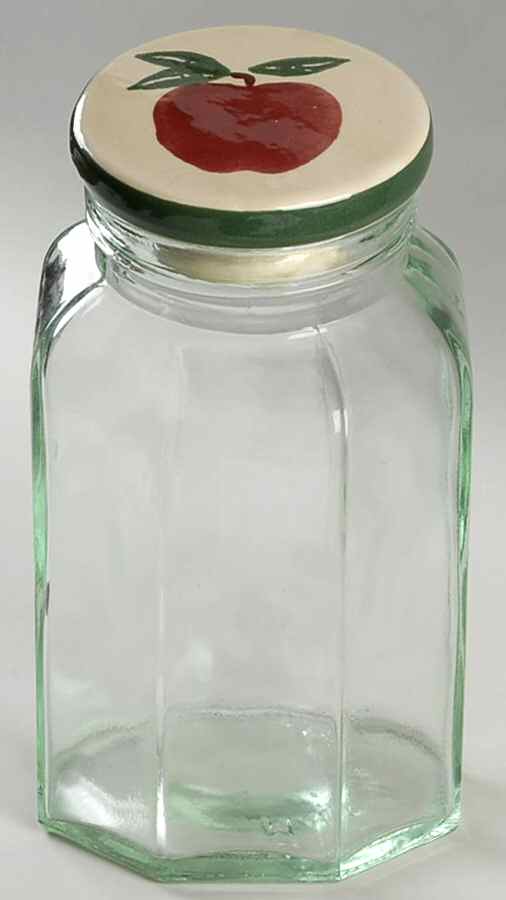 Apple & Ivy Large Glassware Canister by Crock Shop-1