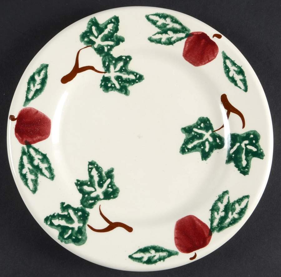 Apple & Ivy Salad Plate by Crock Shop-1