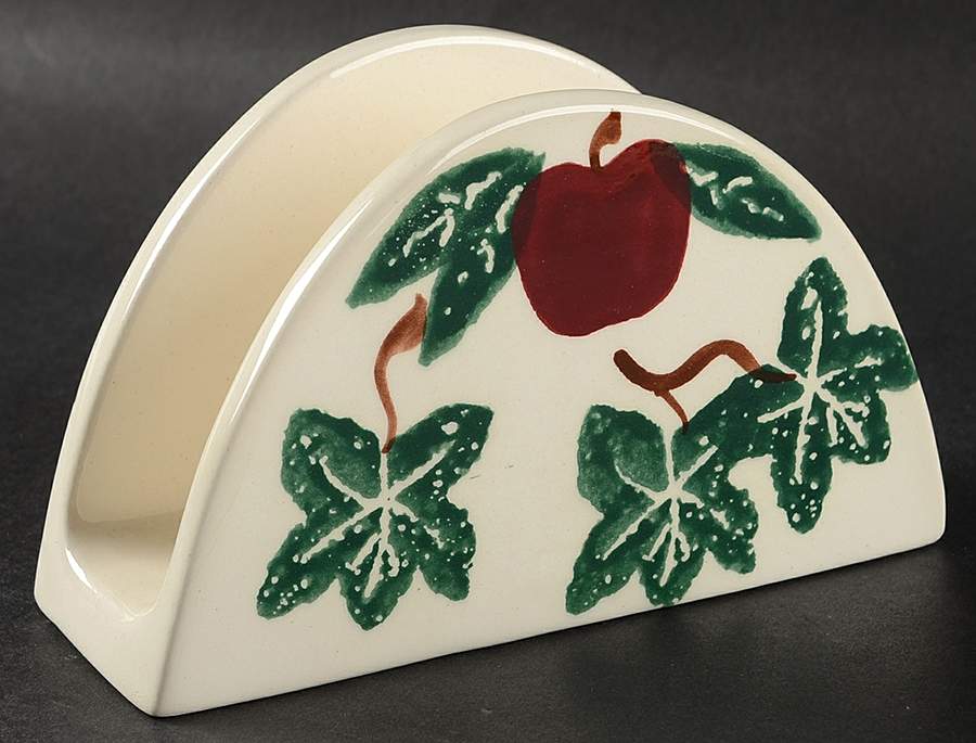 Apple & Ivy Napkin Holder by Crock Shop-1