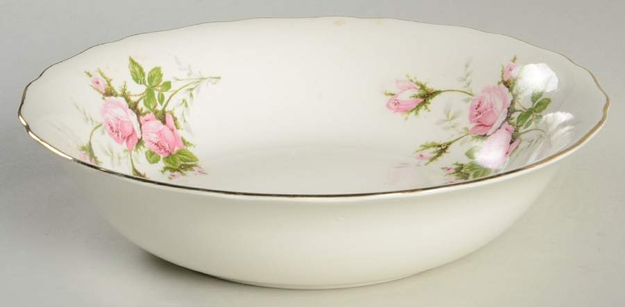 Rose Bouquet 8" Round Vegetable Bowl by Canonsburg-1