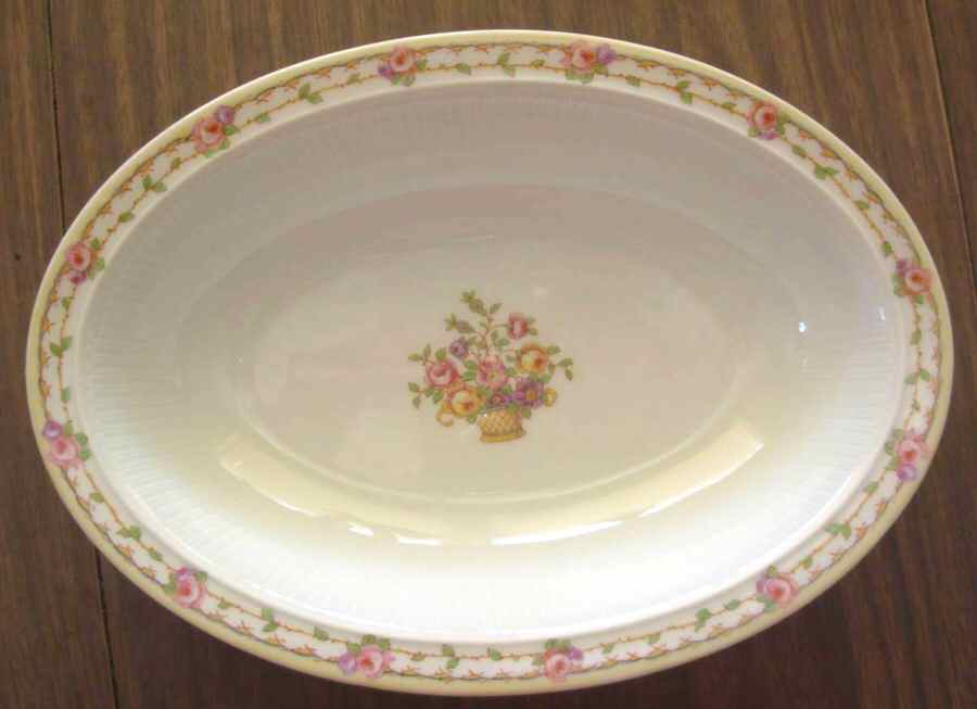 CHF1249 10" Oval Vegetable Bowl by Charles Field Haviland-1
