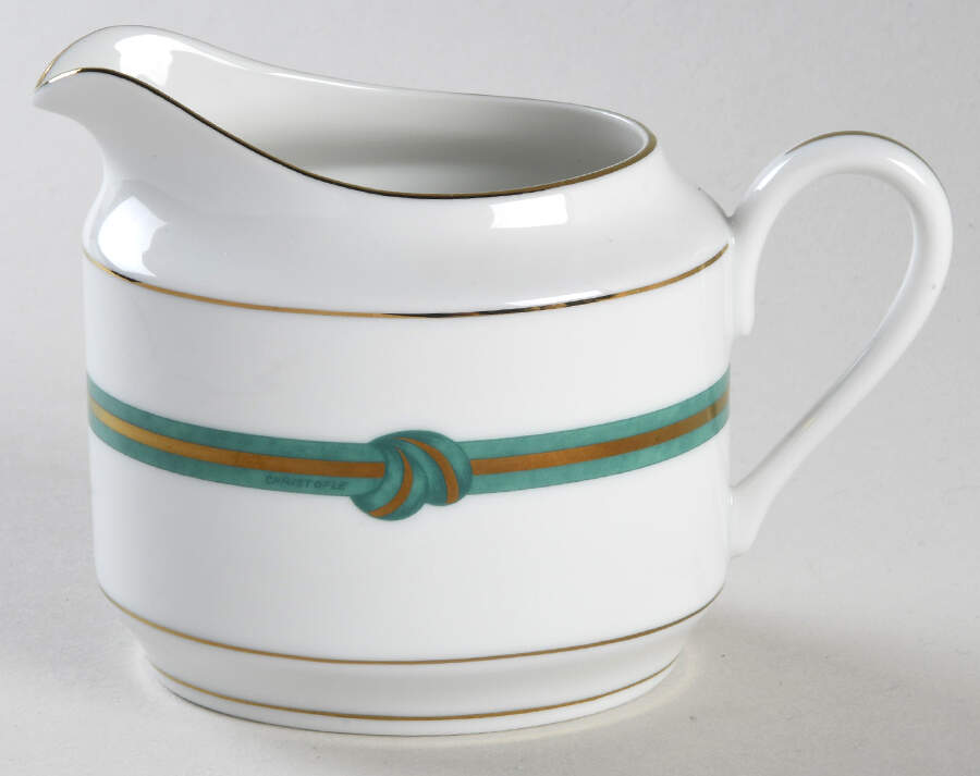 Rubanea Vert Creamer by Christofle-1
