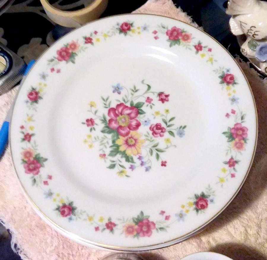CX316 Luncheon Plate by China (Made in China)-1
