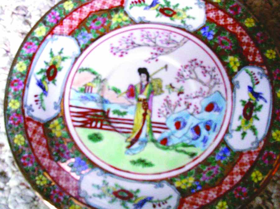 CX317 Saucer by China (Made in China)-1
